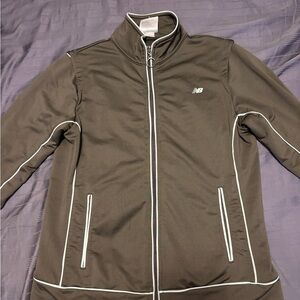 New Balance Brown and White Performance Jacket